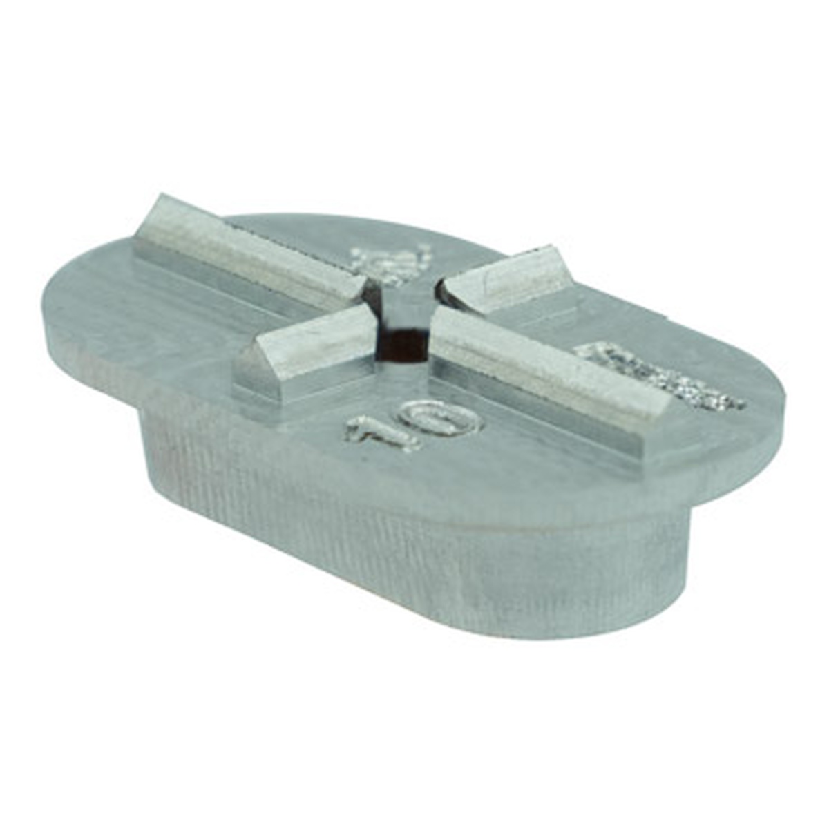 FastCap Mortise Marker for Festool DOMINO DF 500 close-up showing precision-machined aluminum body used for mortise marking