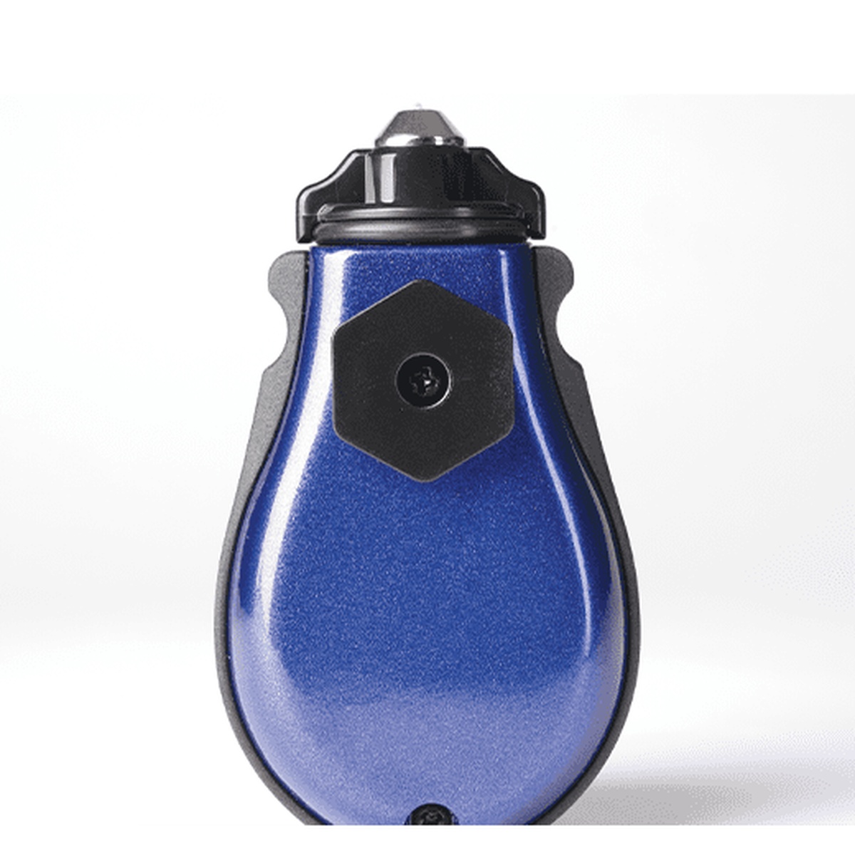 Rear view of the Tajima CR802SFB Chalk-Rite MINI Chalk Line showing the compact die-cast aluminum body used in construction layout work