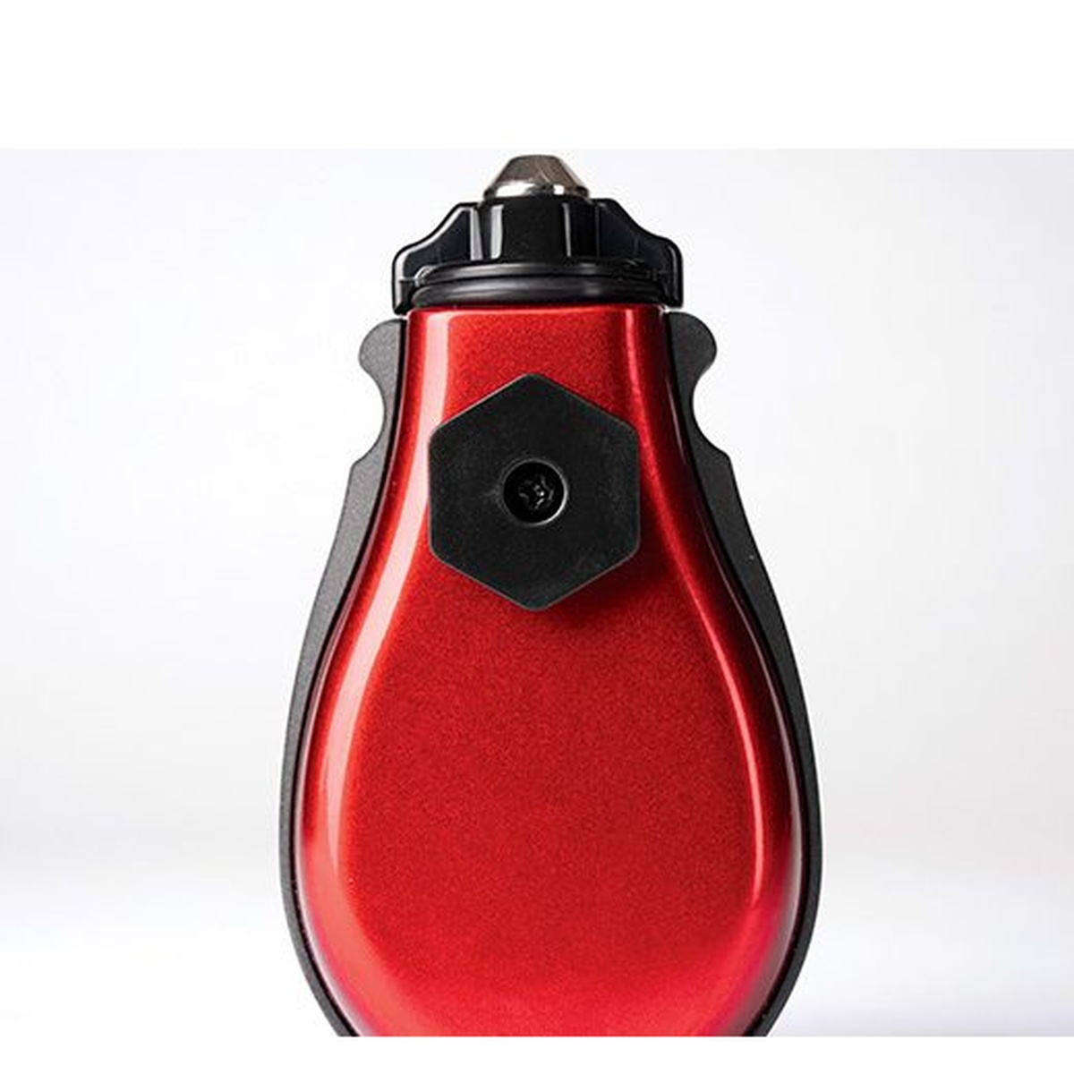 Rear view of Tajima CR701SFR Chalk-Rite COMPACT Chalk Line showing compact case design for storage and refill access