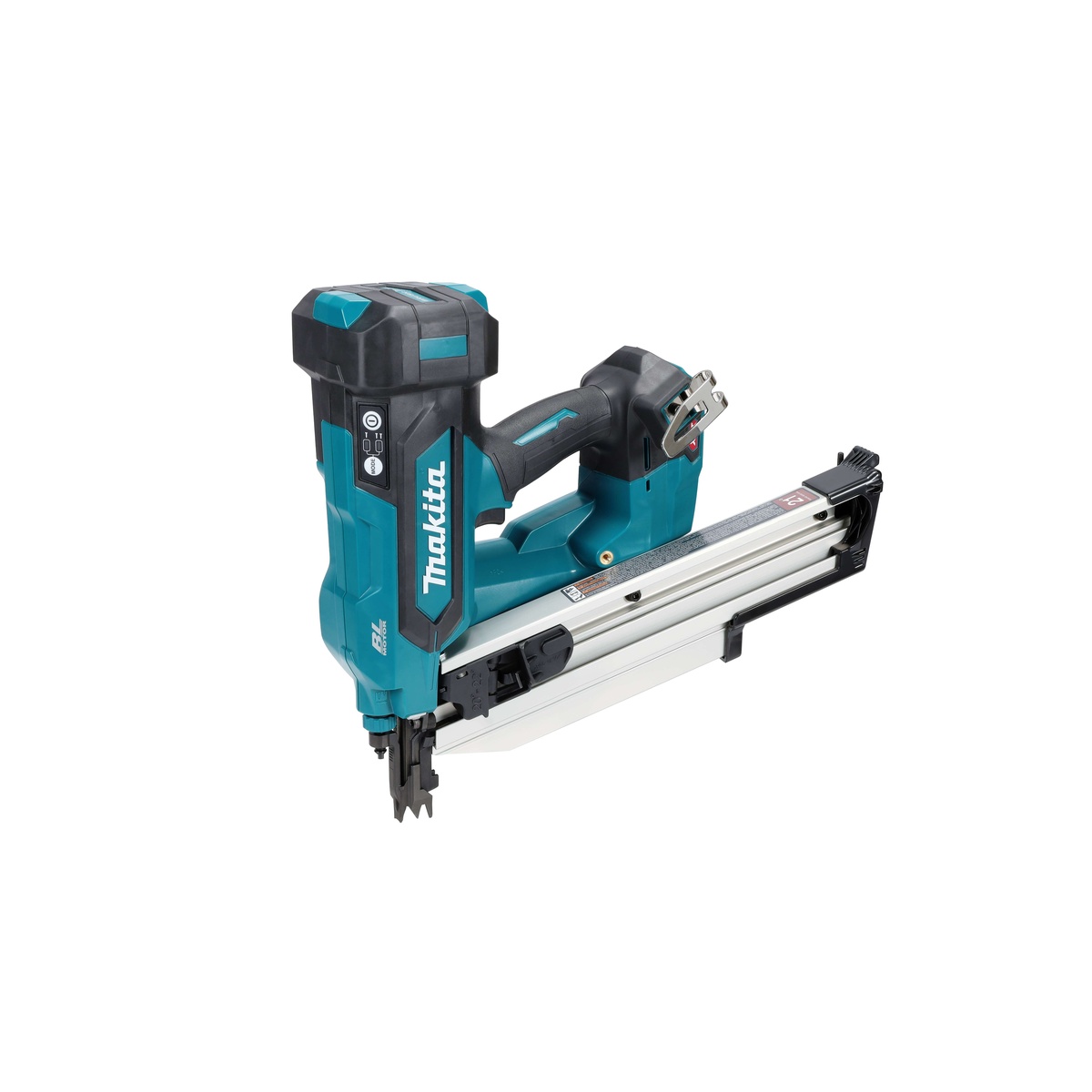 Makita GNB02Z framing nailer product view showing magazine, nose, and handle details for framing lumber fastening and production nailing tasks