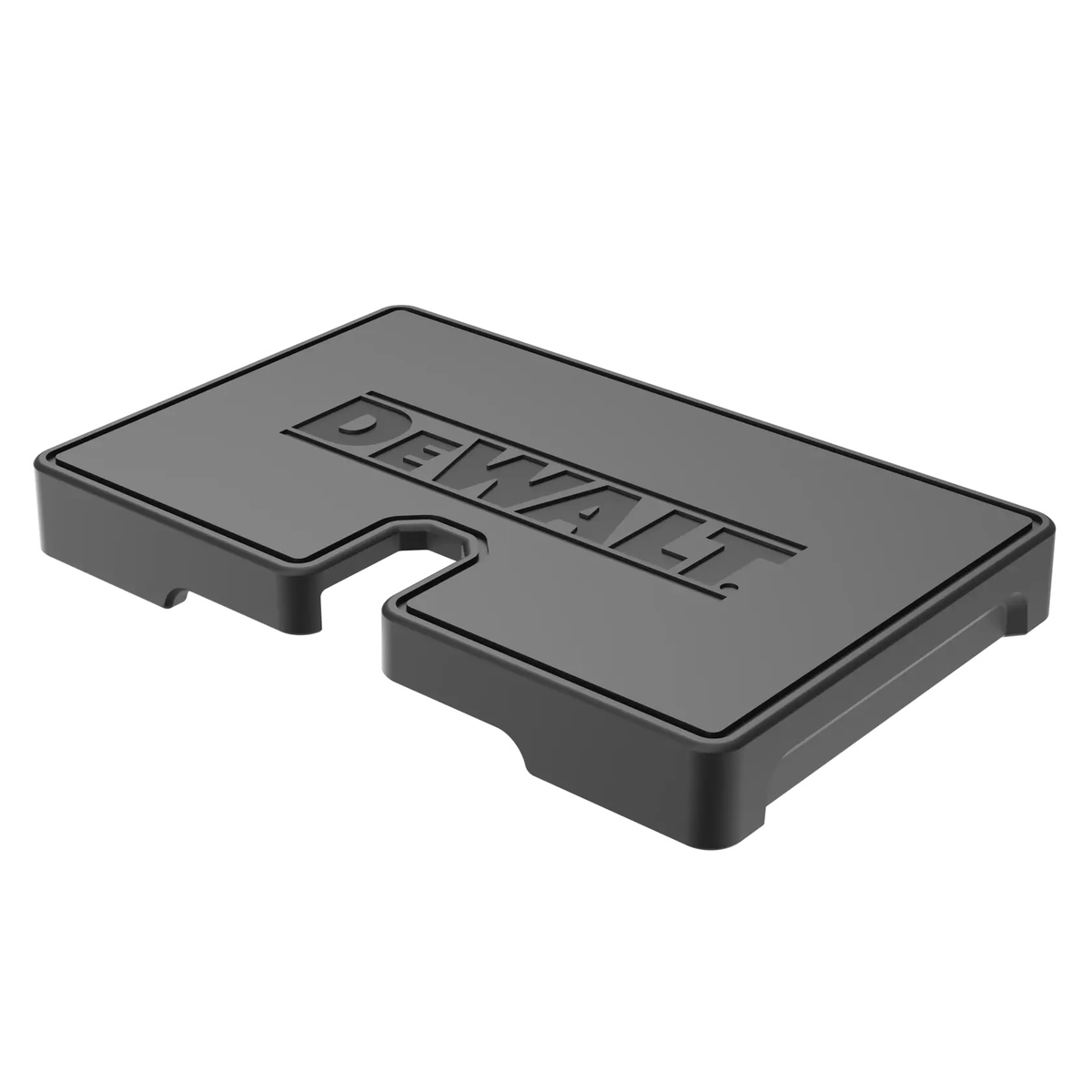 DeWALT DWHTPAD TOUGHSERIES Construction Jack Pad Accessory Pack rubber pad close-up on a clean background for construction jack surface protection use