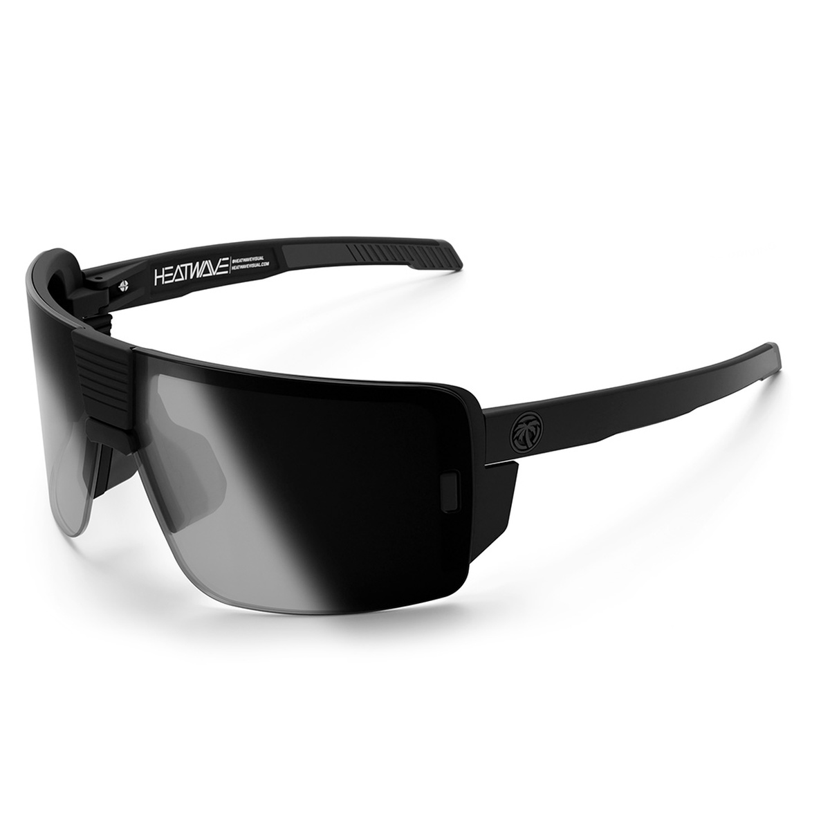 Heat Wave Visual Vector Sunglasses: SUPER Photochromic Lens Z87+ with wraparound shield lens and side protection for outdoor work and changing light conditions