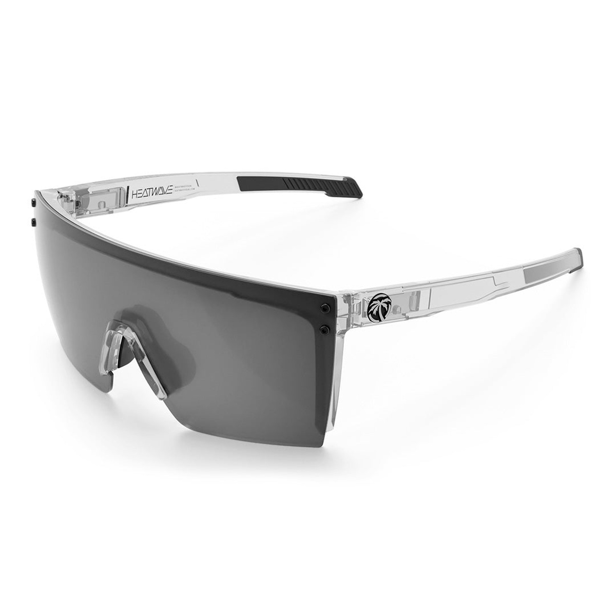 Heat Wave Visual Performance XL Lazer Face sunglasses with oversized shield lens and extended arms for wide facial coverage on active jobsite use