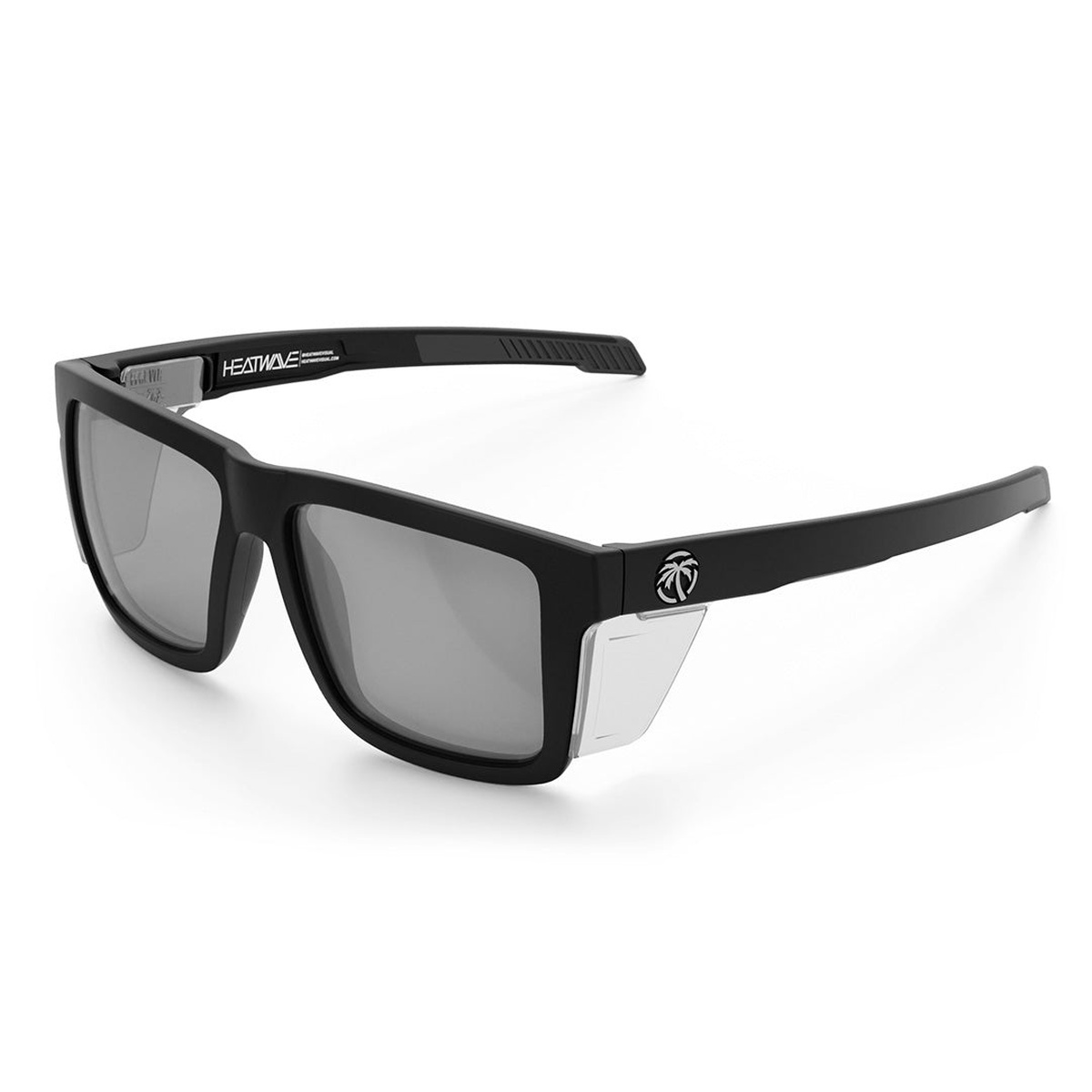 Heat Wave Visual Performance XL VISE Sunglasses Frame Photochromic Lens Z87+ with side shields for jobsite eye protection and wider facial coverage