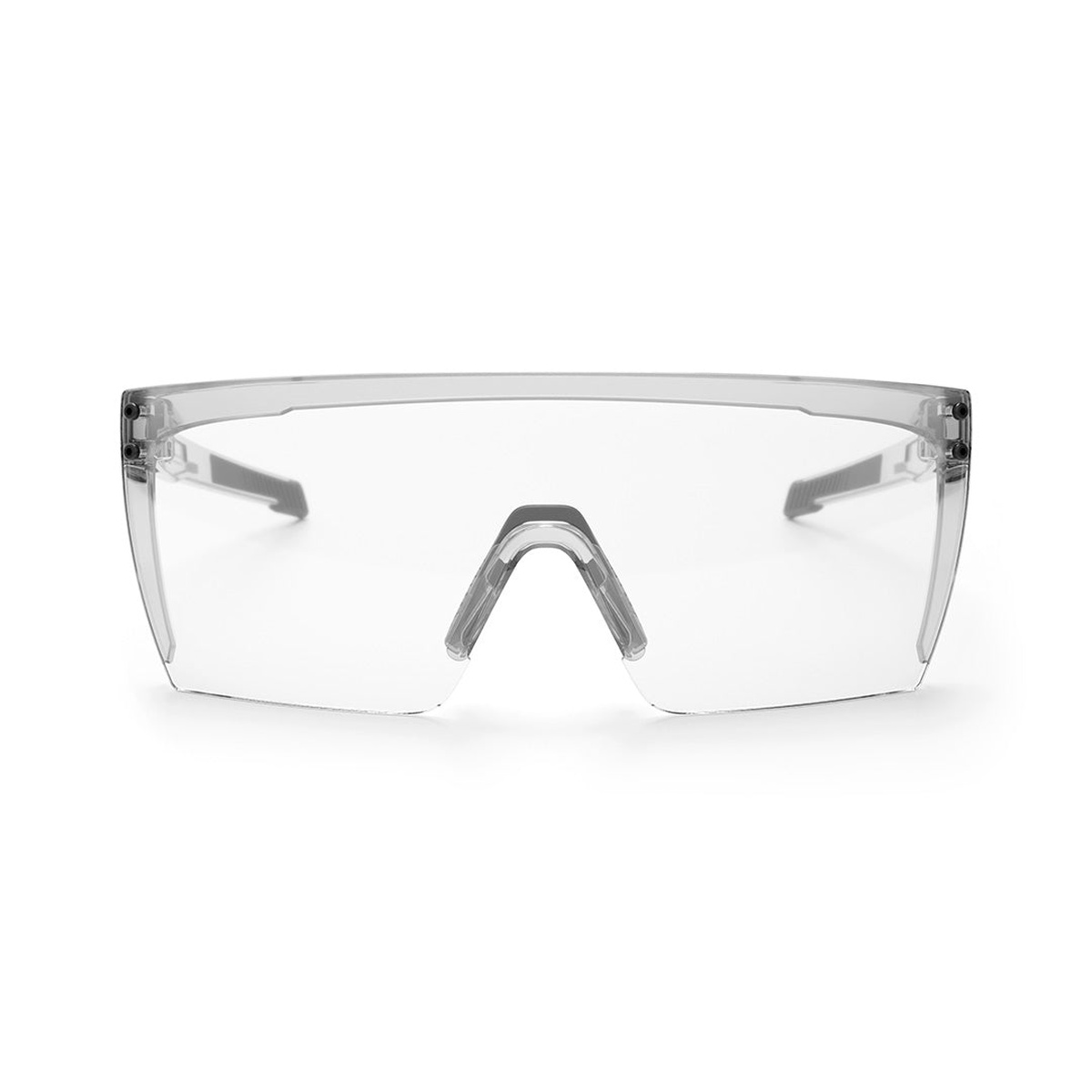 Front view of Performance XL Lazer Face Sunglasses: Anti Fog Clear Lens Z87+ showing clear lens coverage for indoor work, garage tasks, and low-light jobsite use