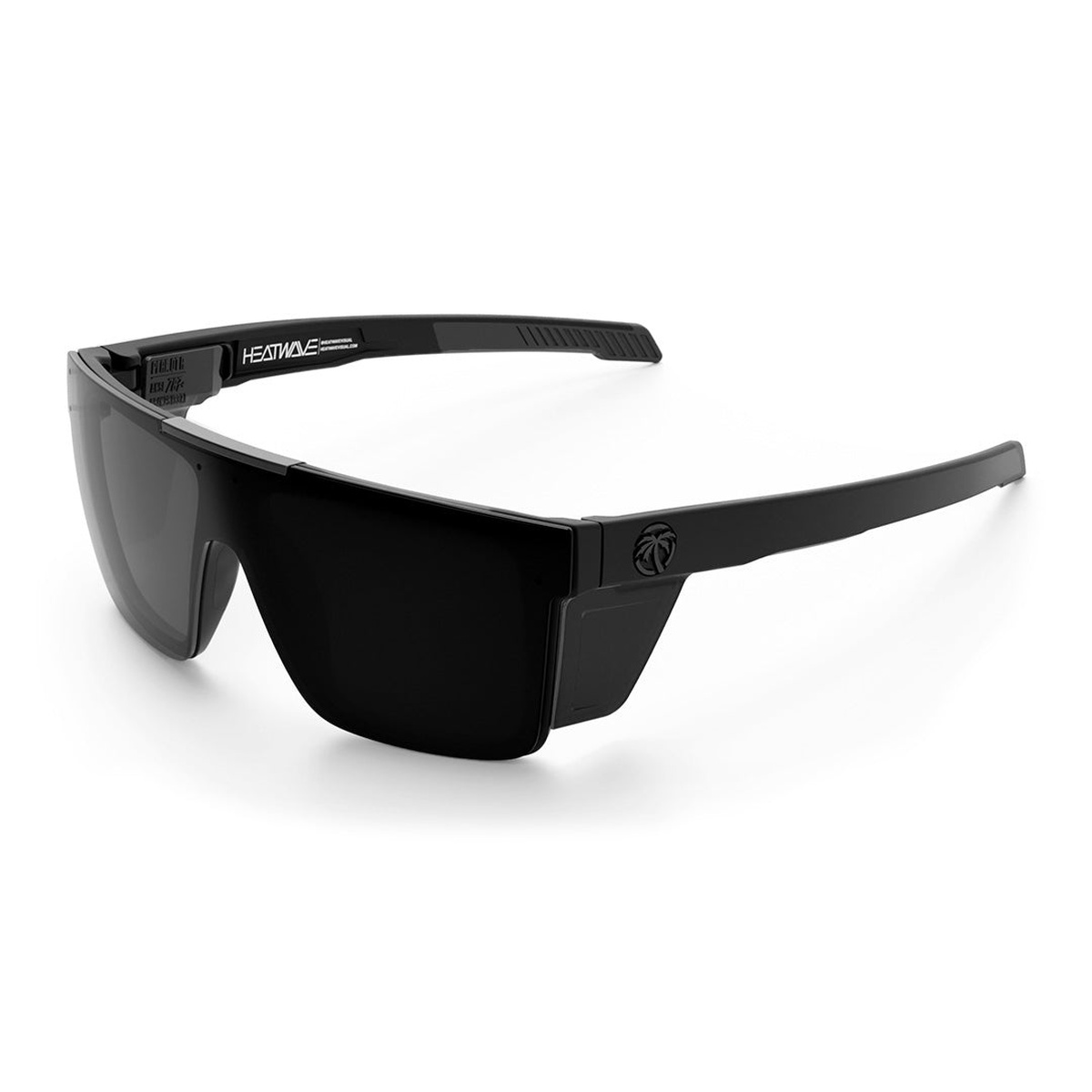 Performance Quatro Sunglasses: SUPER Photochromic Lens Z87+ black safety sunglasses with integrated side shields for shop work and outdoor jobsite use