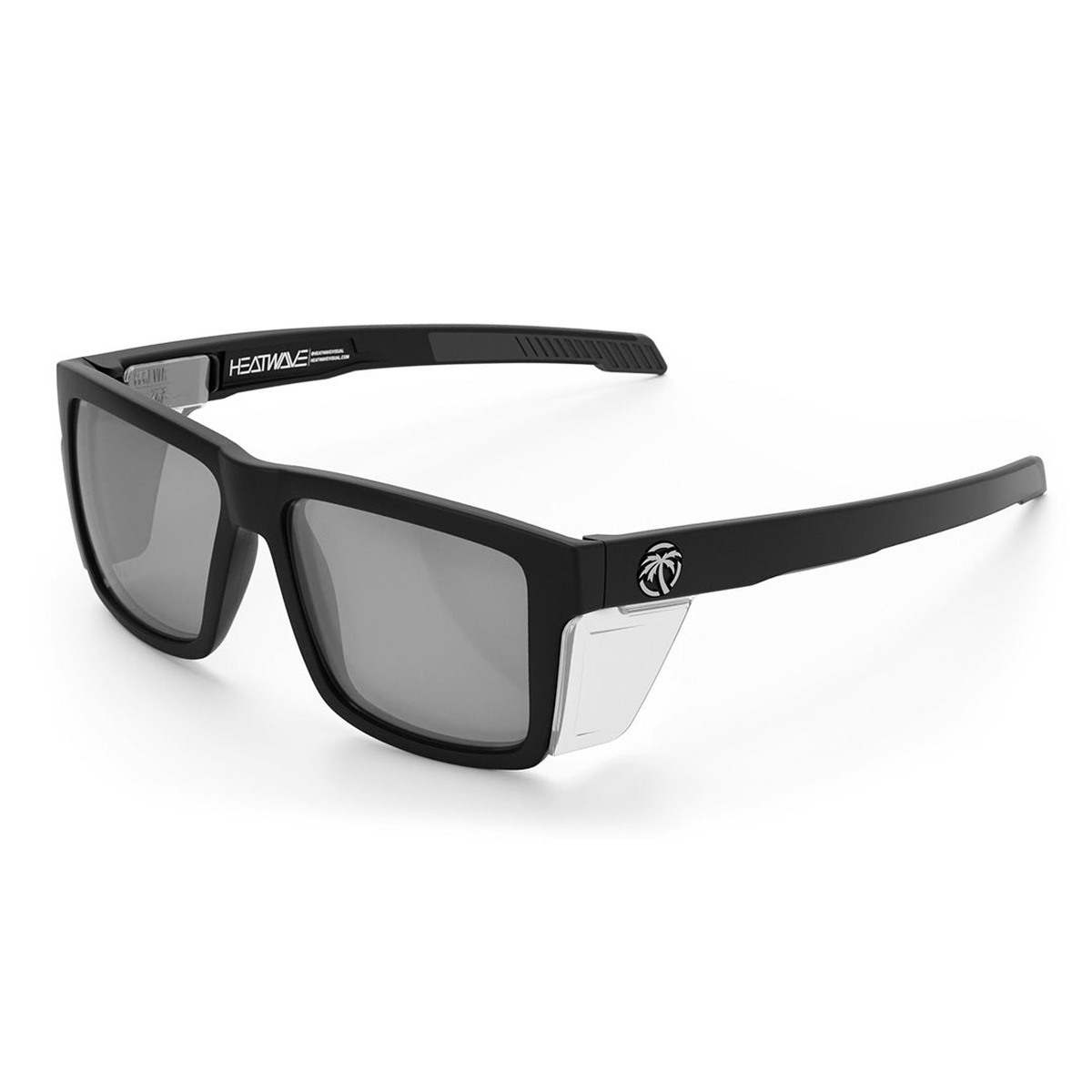 Heat Wave Visual Performance Vise Sunglasses: Photochromic Z87+ with Quick-Latch side shields installed for debris protection in shop and outdoor settings