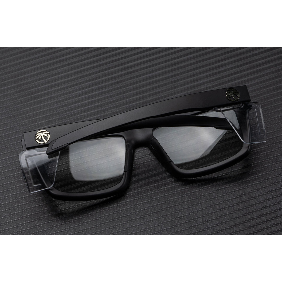 Heat Wave Performance Vise anti-fog clear lens safety sunglasses with side shields for indoor work and humid conditions