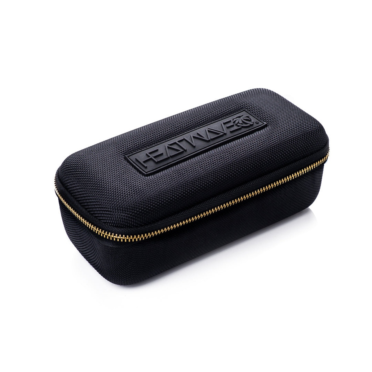 Heat Wave Visual Slimline Sunglasses Case closed with textured hard shell exterior on a clean surface for everyday eyewear storage and travel protection