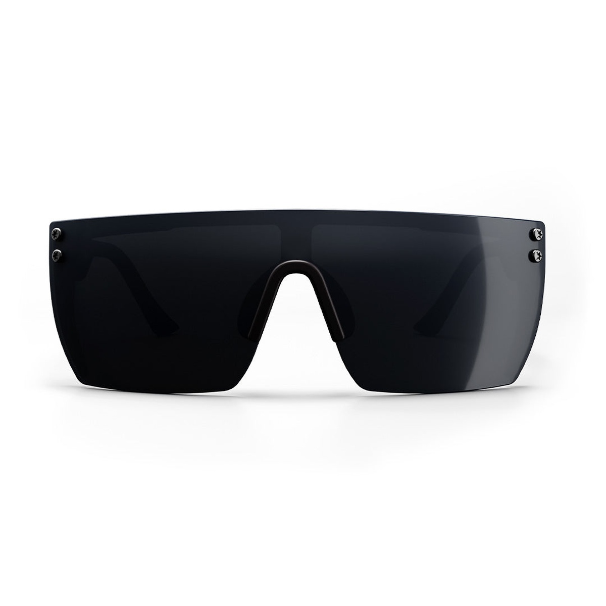 Heat Wave Visual Kids Lazer Face Sunglasses: Bones front view showing the one-piece kids sunglasses shield lens for outdoor play and riding