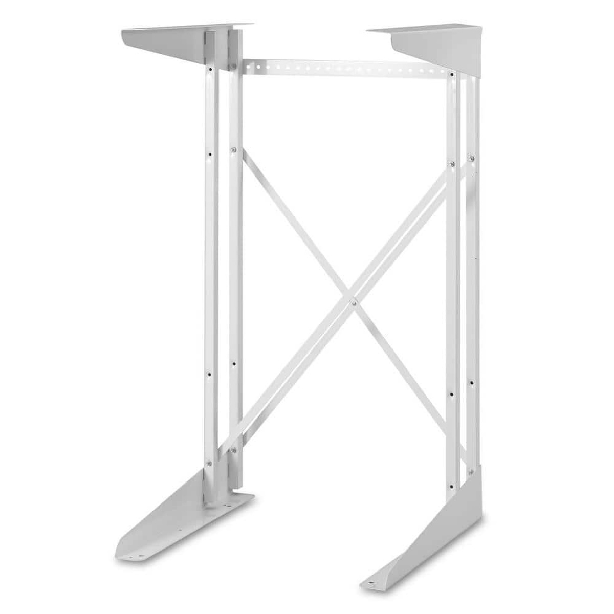 Whirlpool compact dryer stand metal frame in white