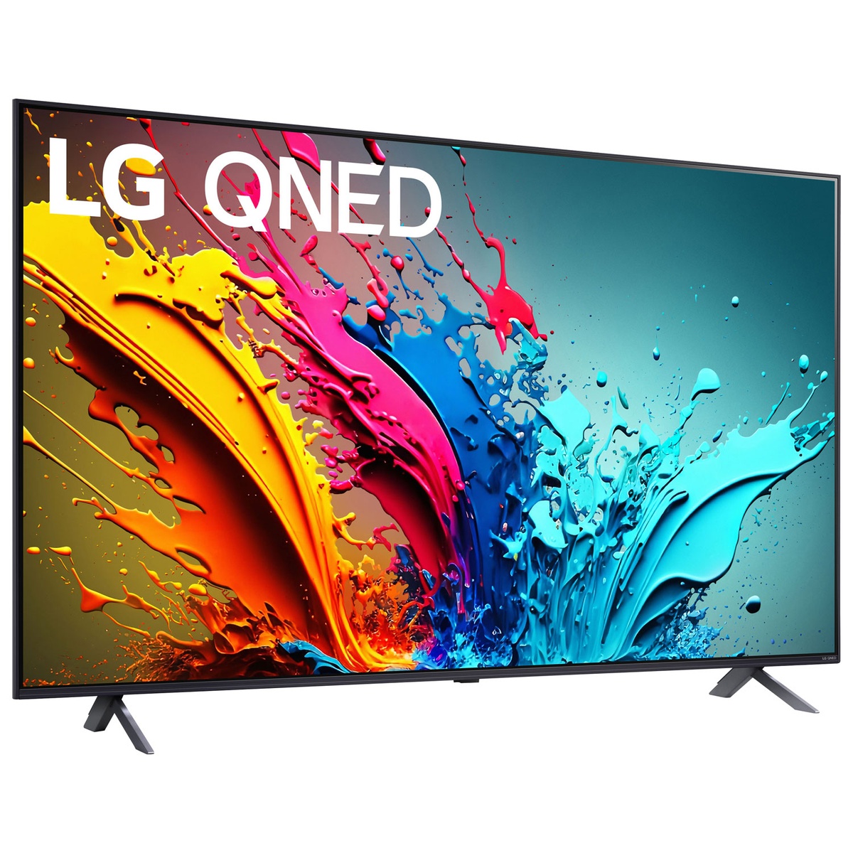 LG 65-inch QNED TV showing vibrant color from Quantum Dot and NanoCell