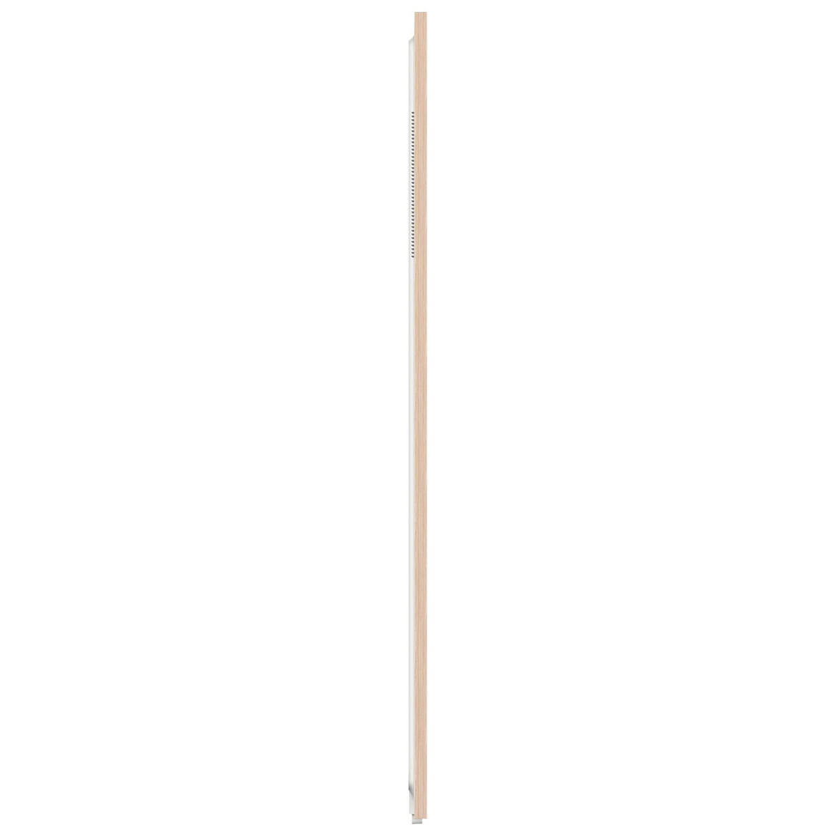 Side profile of the ultra-thin TCL 85A300W TV