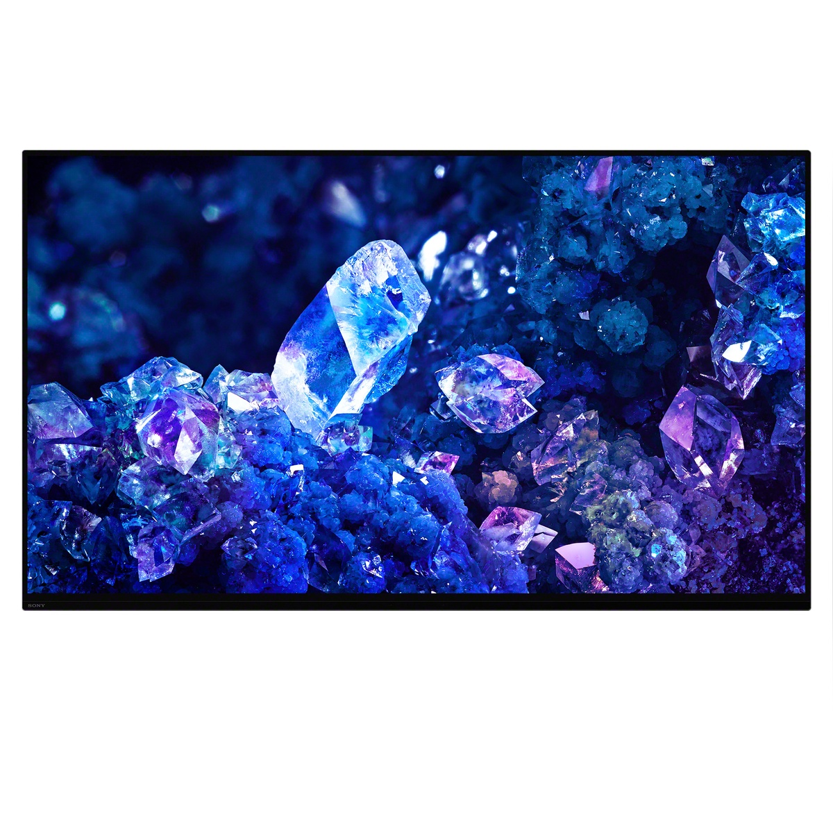 Sony BRAVIA XR A90K OLED screen showing rich colours and deep contrast