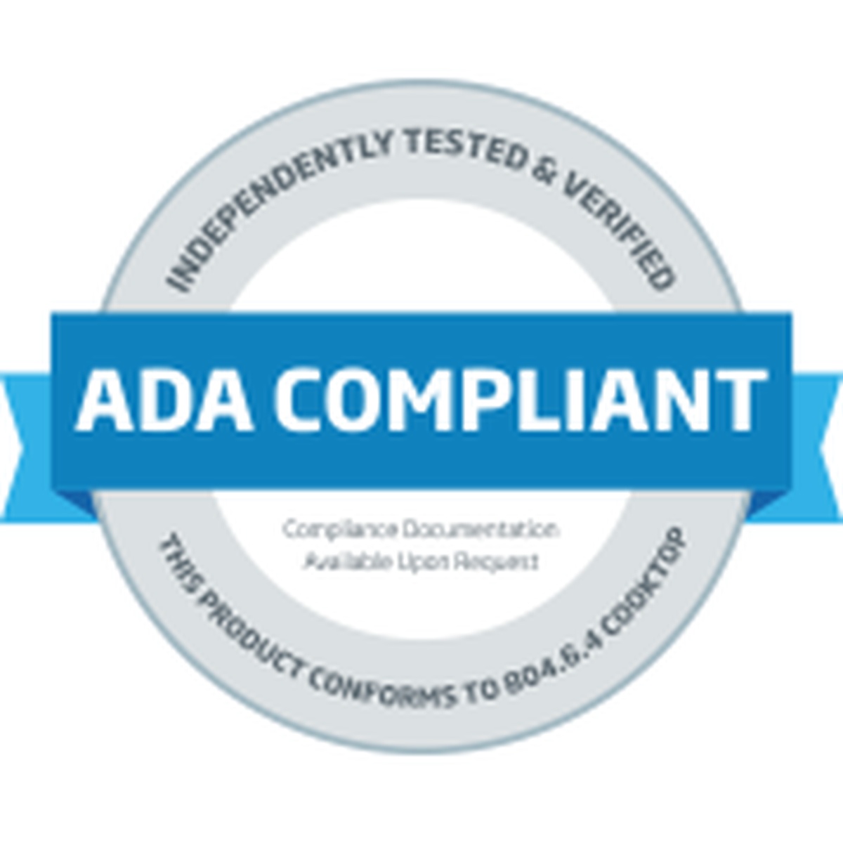 ADA compliant certification badge