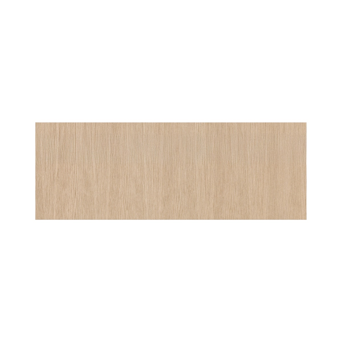 Unfinished wood cabinet panel shown as a flat rectangular board