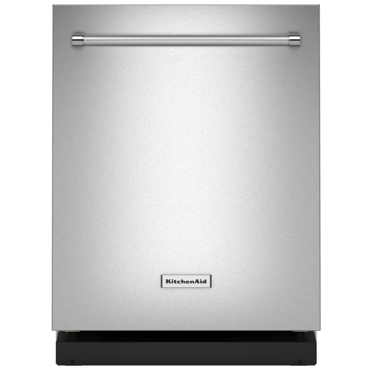 KitchenAid KDTF924PPS front exterior view showing stainless steel PrintShield finish and towel bar handle